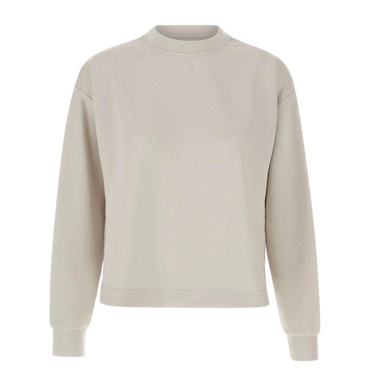 Damen-Sweatshirt Colmar abgerundeter Effekt Beige