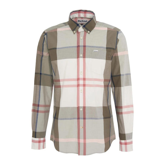 Men's Barbour Harris Shirt Green Multicolor