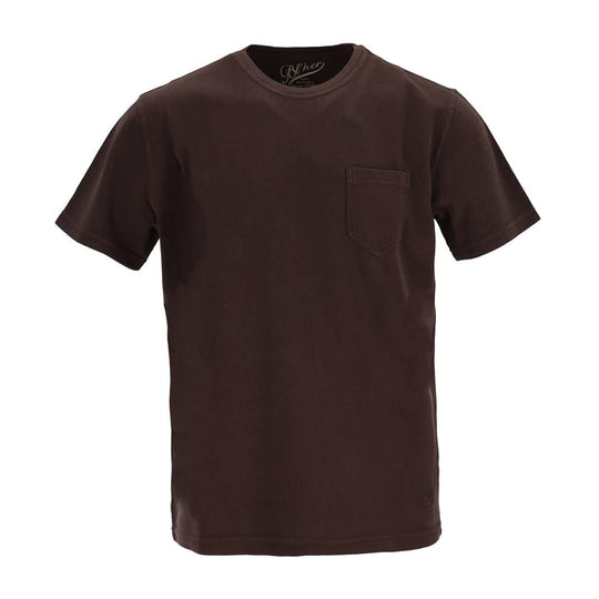 T-shirt Uomo Bl'ker Orchard Piquet Marrone