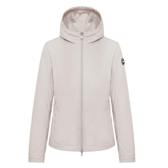 Damenjacke Colmar Softshell mit Kapuze Beige