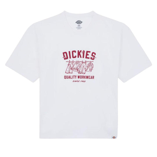 T-shirt Herren Dickies Laundry Boxy Weiß