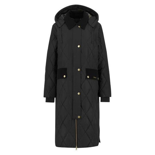 Giubbino Donna Barbour Meredith Nero / Tartan