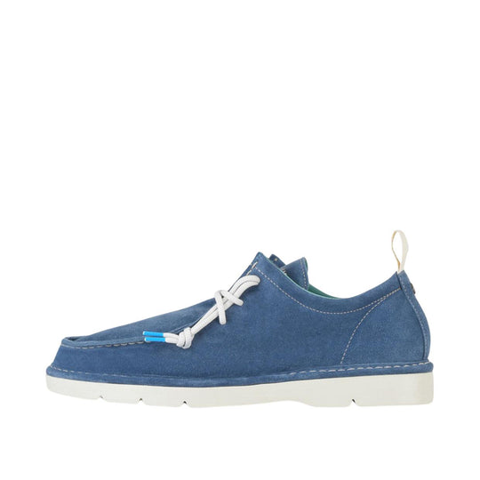 Scarpa Allacciata Uomo Panchic P19 Suede Blu
