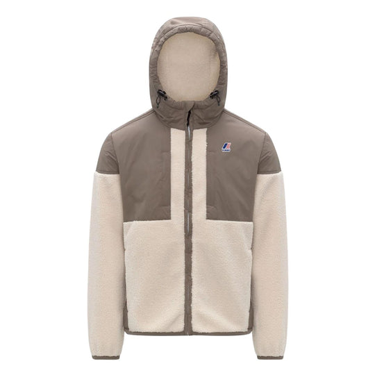 Felpa Uomo K-Way Samson 4.0 Orsetto Panna / Beige