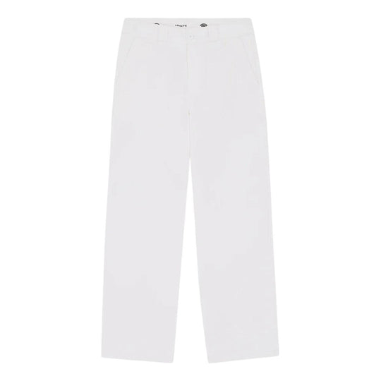 Pantalone Donna Dickies 247 Loose Bianco