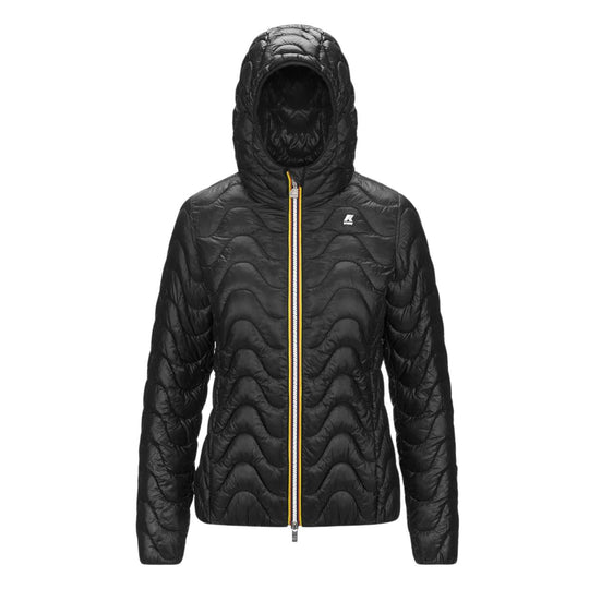 Piumino Donna K-Way Lily Quilted Warm Nero