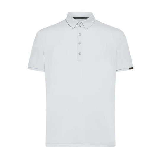 Polo Uomo RRD Oxford Logo Bianco