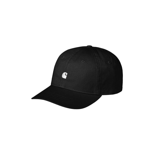 Carhartt Wip Unisex Madison Logo Cap Black/White Hat