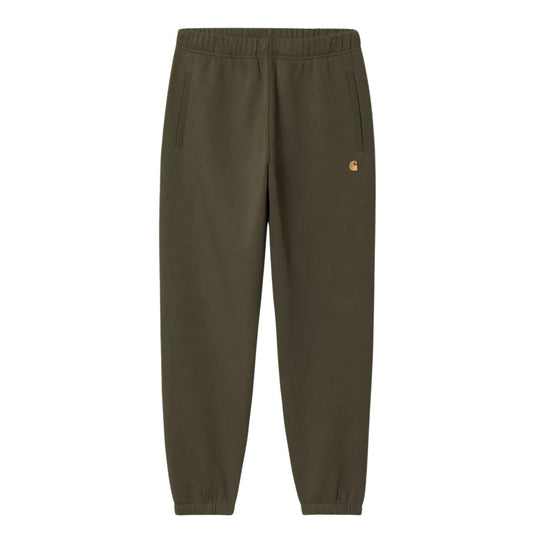 Pantalone Felpa Uomo Carhartt Wip Chase Sweat Pant Verse/Oro