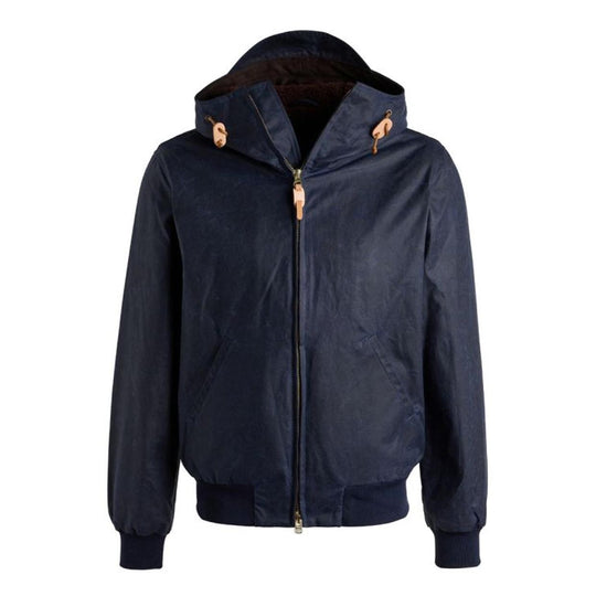 Bomber Cappuccio Uomo Manifattura Ceccarelli Blu Navy