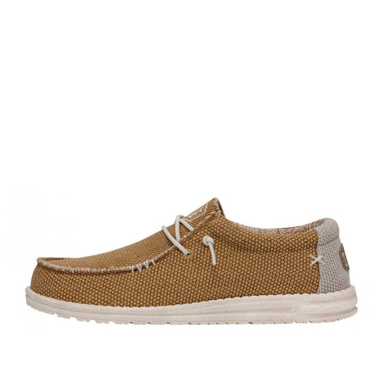 Scarpe Uomo Hey Dude Wally Braided Ocra