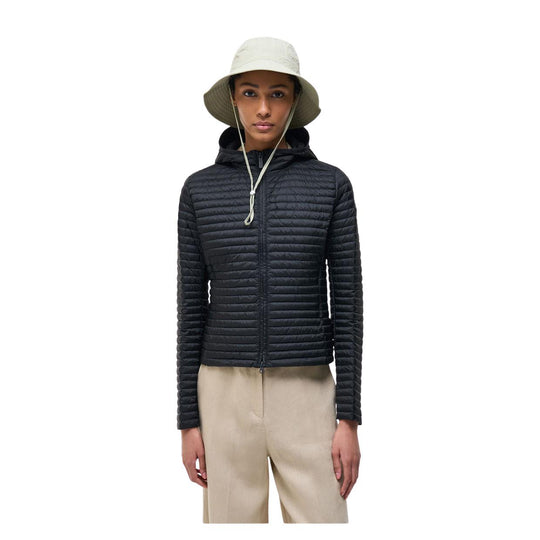 Giubbino Donna Colmar Piumino 50 Gr Cappuccio Nero