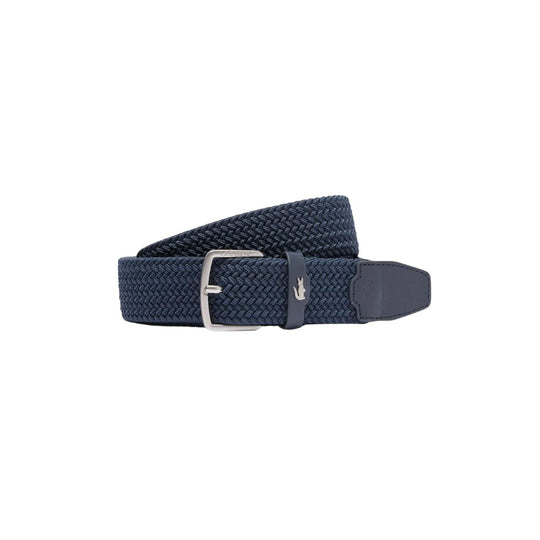 Lacoste Canvas Stretch Blue Belt