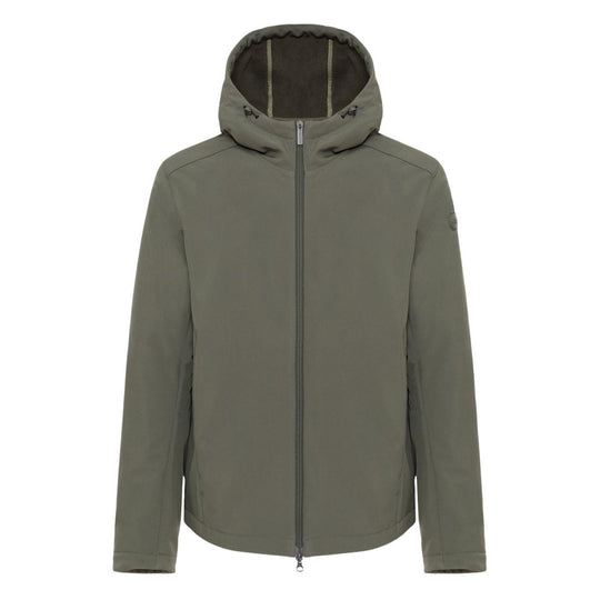 Giubbino Uomo Colmar Softshell Autunnale Verde Militare