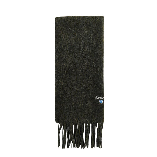 Sciarpa Uomo Barbour Plain Lambs Scarf Verde Bosco