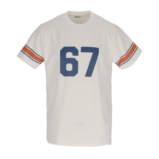 T-Shirt Uomo Mr. Hot Dog Sixty Seven Bianco Sporco