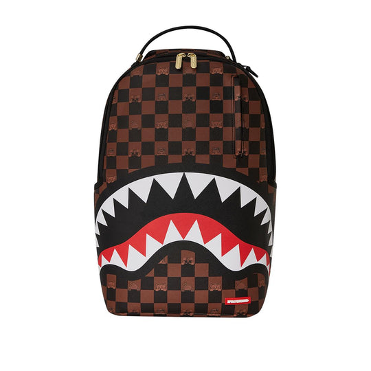 Sprayground Backpack Peeking Character Brown Multicolor