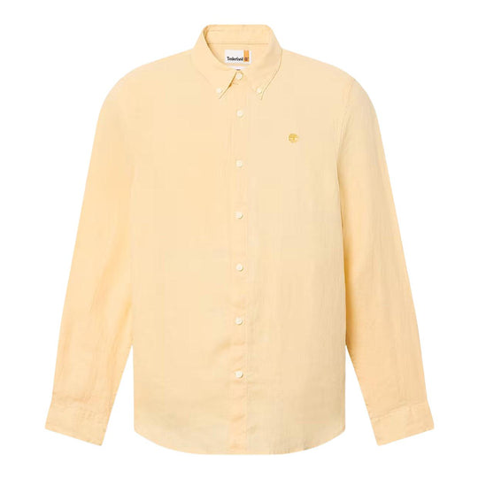 Camicia Uomo Timberland Millbrok L/S B/D Giallo