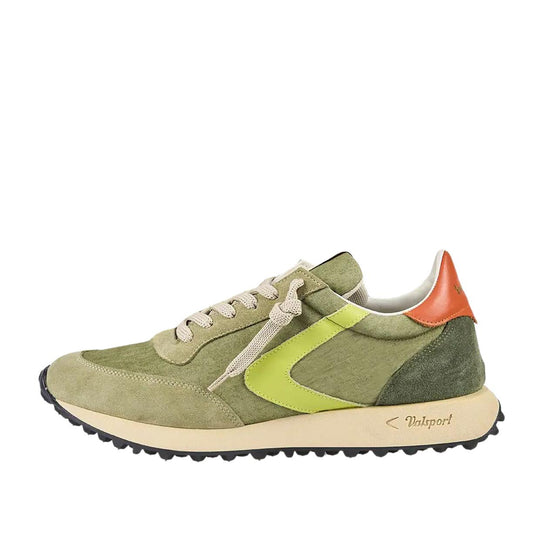 Sneakers Uomo Valsport Start Heritage Nylon Vintage Verde Multicolor