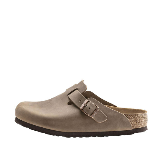 Unisex Birkenstock Boston Sandals Soft Footbed Tobacco