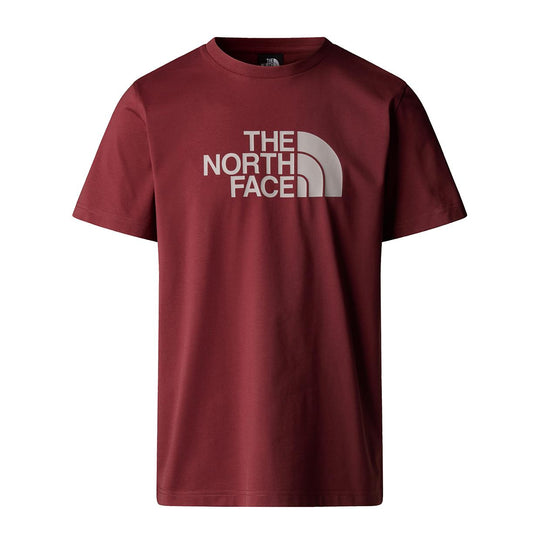 T-shirt Herren The North Face Easy Bordeaux / Grau