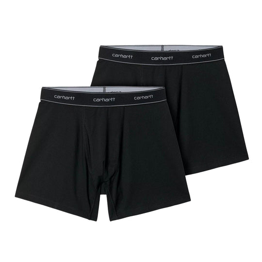 Men's Boxer Carhartt WIP Cotton Trunks Black (2-Pack)