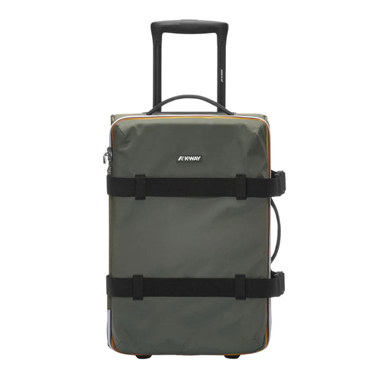 Valigia K-Way Blossac S Verde Militare