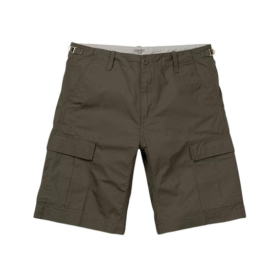 Bermuda Uomo Carhartt WIP Aviation Short Verde Scuro