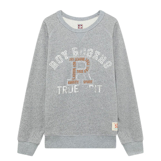 Felpa Uomo Roy Roger'S True Grit Grigio