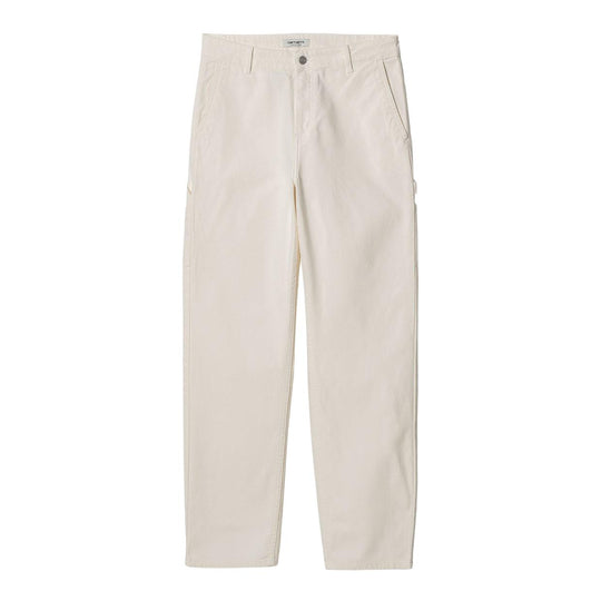 Pantaloni Donna Carhartt WIP W' Pierce Pant Straight Bianco Panna