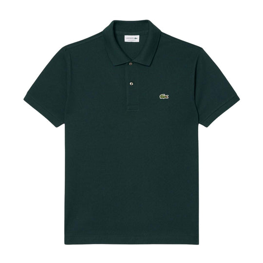 Polo Uomo Lacoste Classico L.12.12 Original Verde Scuro