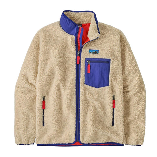 Giubbino Uomo Patagonia Classic Retro-X Fleece Panna