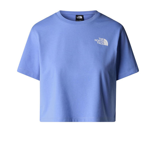 T-shirt Donna The North Face Simple Dome Cropped Lilla