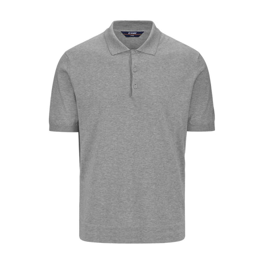 Polo Uomo K-Way Plyne Polo M/M Grigio Melange