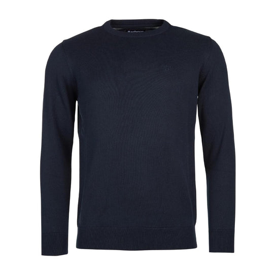Maglione Uomo Barbour Cotone Pima Blu