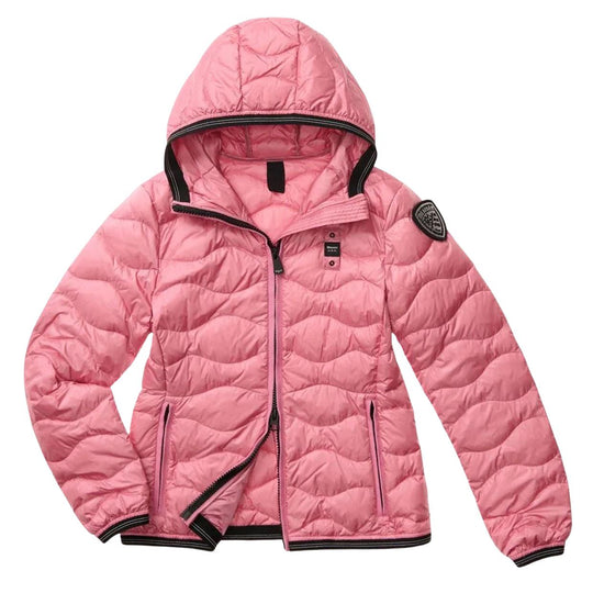 Giubbino Donna Blauer Camelia Roller Rosa