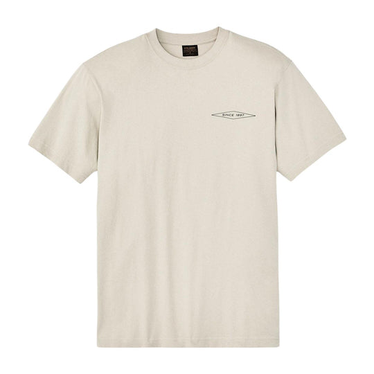 T-Shirt Uomo Filson S/S Scenic Graphic Sabbia
