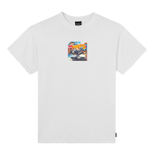 T-shirt Uomo Propaganda Wheels Bianco