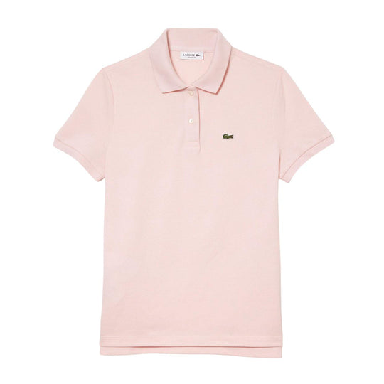 Polo Donna Lacoste Regular Fit Rosa Chiaro