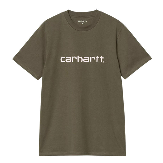 T-shirt Uomo Carhartt WIP S/S Script Verde