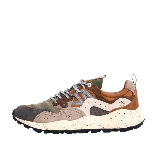 Sneakers Uomo Flower Mountain Yamano 3 Grigio Multicolor