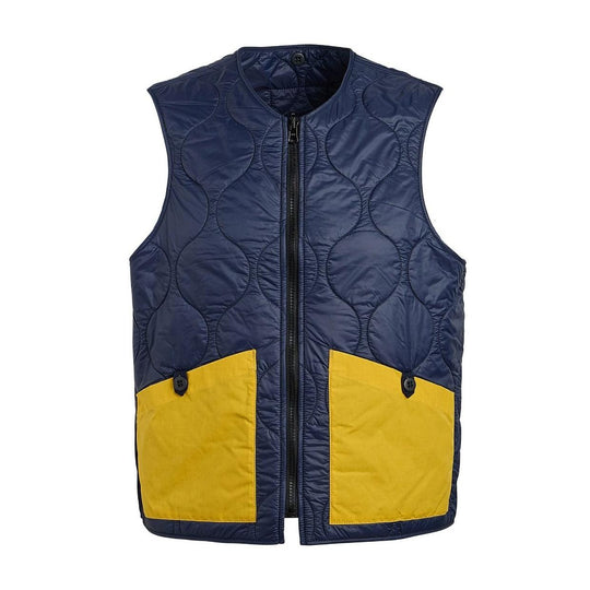 Gilet Uomo Manifattura Ceccarelli Vest All Season Blu/Giallo