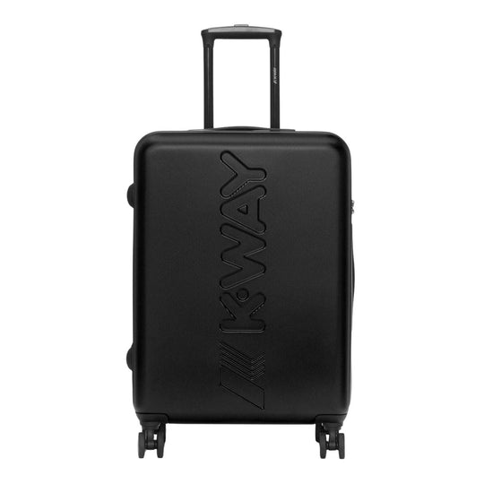 Trolley K-Way Mittel Schwarz / Blau