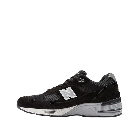 Herren-Sneakers New Balance 991v1 Hergestellt in Großbritannien Schwarz