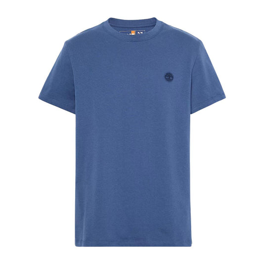 T-shirt Uomo Timberland Maniche Corte Dunstan River Blu Chiaro