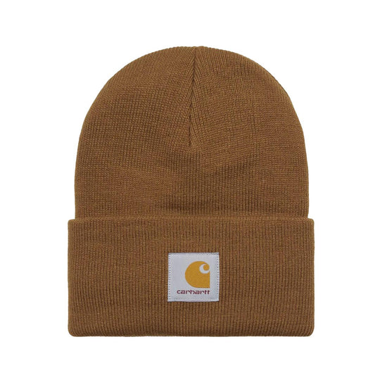 Cappello Unisex Carhartt Acrylic Watch Hat Marrone Chiaro