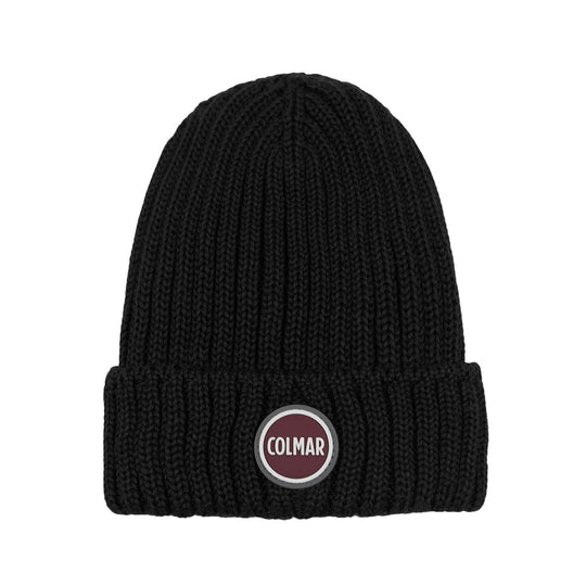 Cappello Unisex Colmar Coste Risvolto Nero