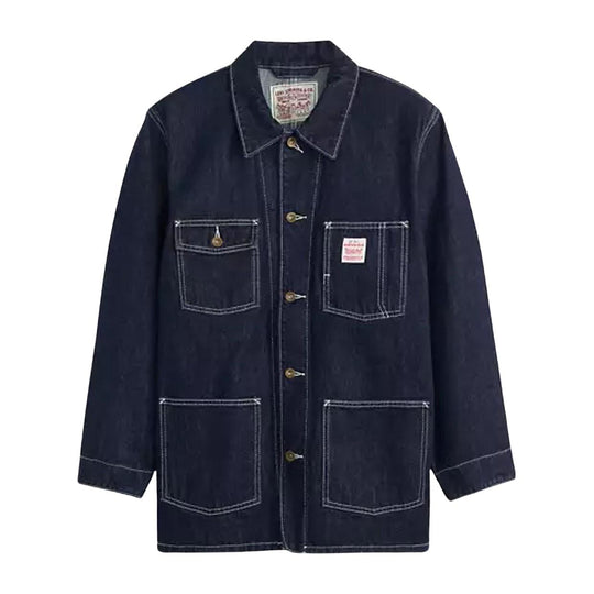 Giubbino Uomo LEVI'S Berkley Chore Coat Blu Denim