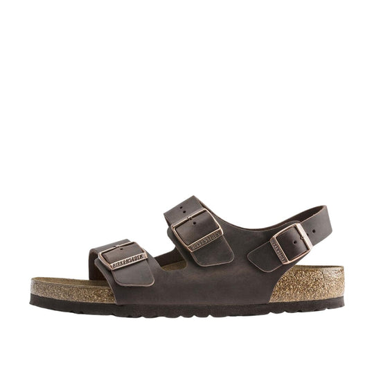 Men's Sandals Birkenstock Milano Oiled Leather Brown