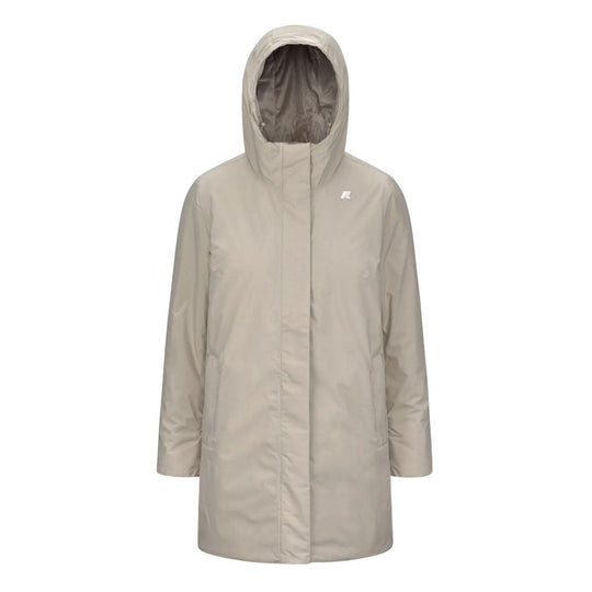 Giubbino Donna K-Way Sohie Soft Touch Marmotta Beige